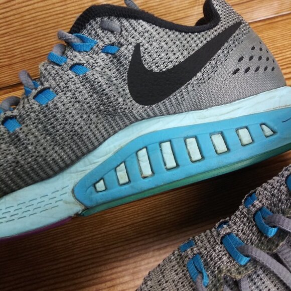 Nike Women's Air Zoom Structure 19 Gray Running Shoe sneakers size 9.5 - Picture 9 of 11